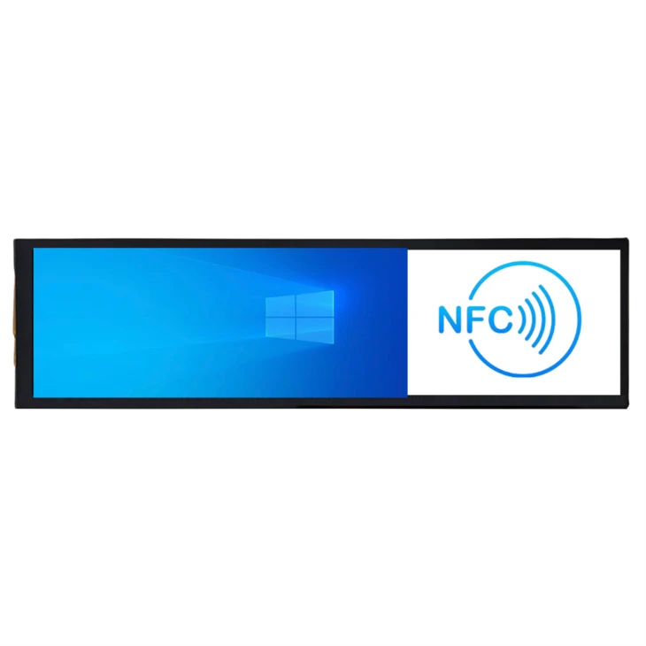 NFC platba priložením dotykový displej s panelom s USB