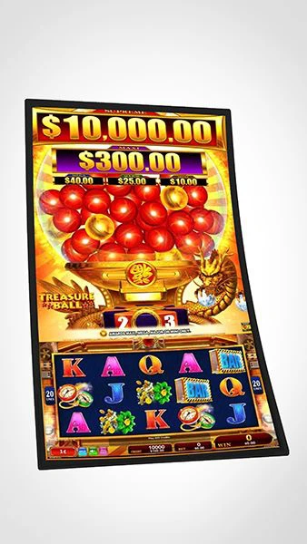 32-palcový zakrivený displej na slote